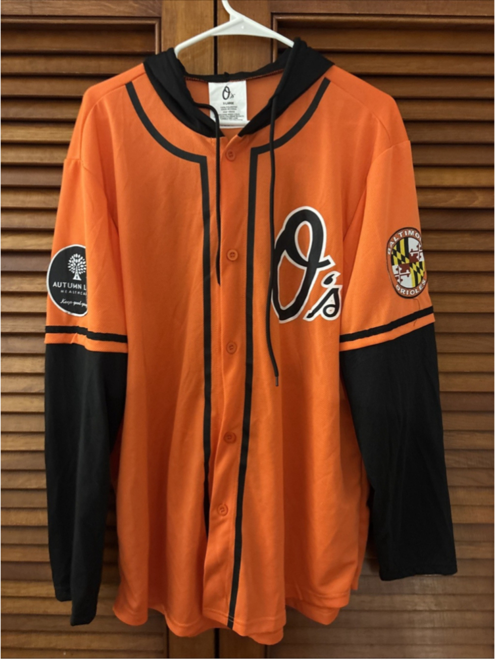 Kyle Bradish #38 Baltimore Orioles Jersey Hoodie 2026 SGA Adult XL